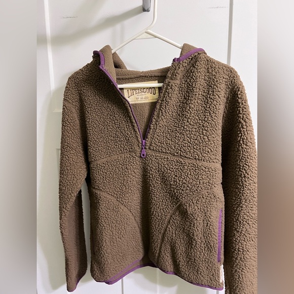 Women’s Life is Good Relaxed fit Sherpa XS - Picture 2 of 5